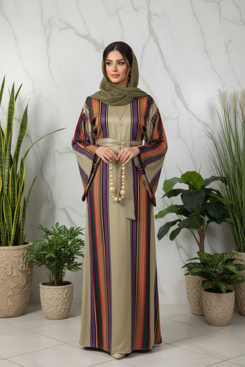 Desert Bloom Abaya Editorial